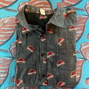 Men’s Jurassic Park Buttondown